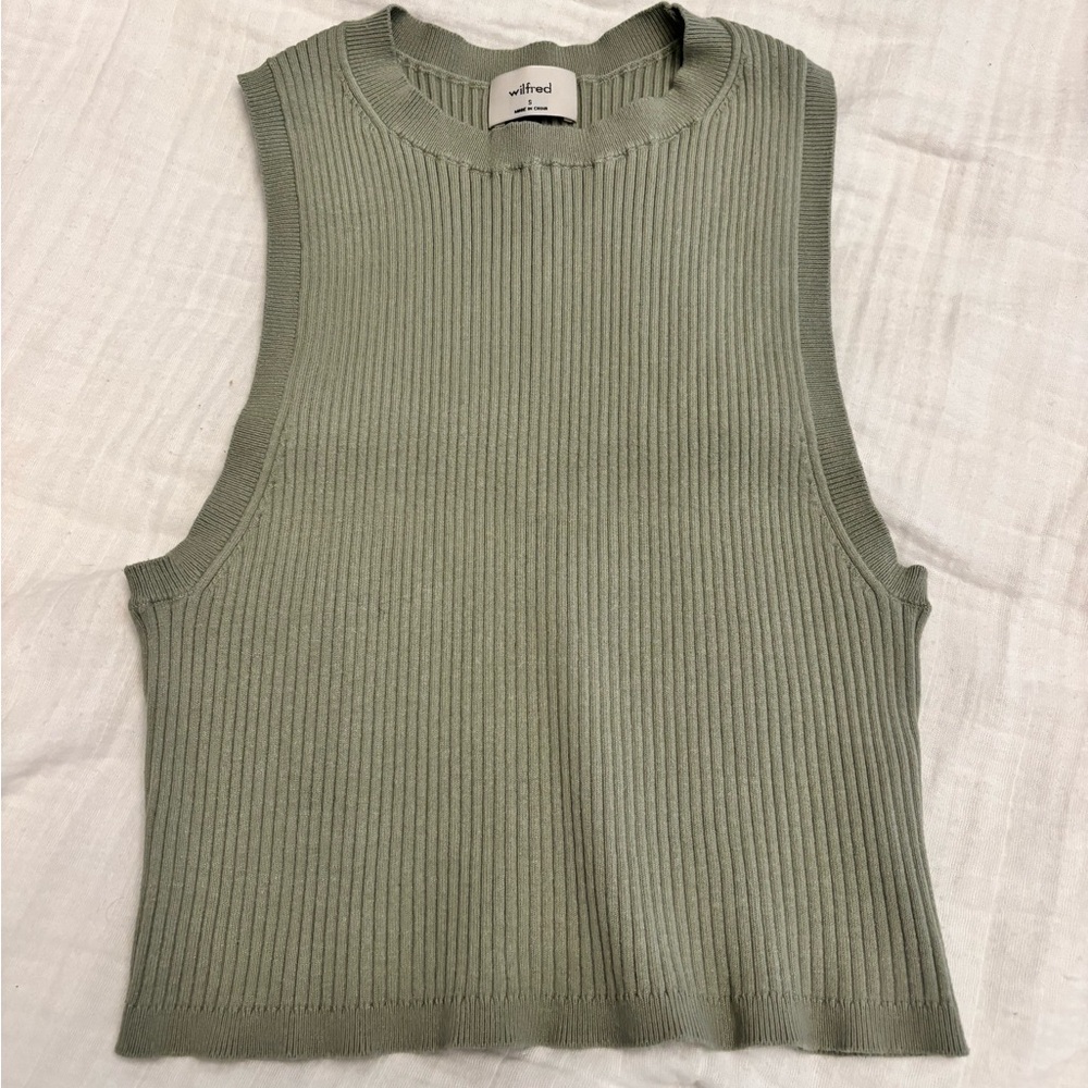 Wilfred cropped tank top